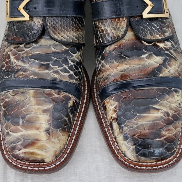 MASERATTI Python snake mens shoes size 11 Spain - Picture 8 of 8